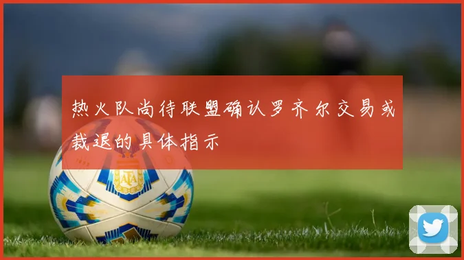 热火队尚待联盟确认罗齐尔交易或裁退的具体指示